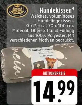 Edeka Gözze hundekissen Angebot
