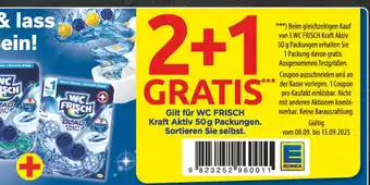 Edeka Wc frisch blau kraft aktiv Angebot
