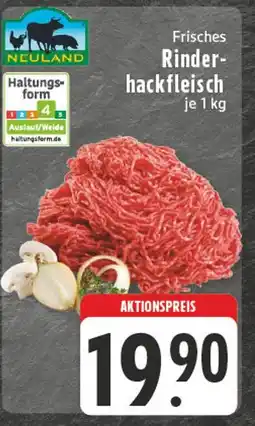 Edeka Neuland frisches rinderhackfleisch Angebot