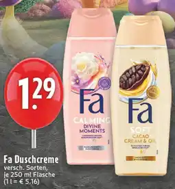 Edeka Fa calming divine moments duschcreme Angebot