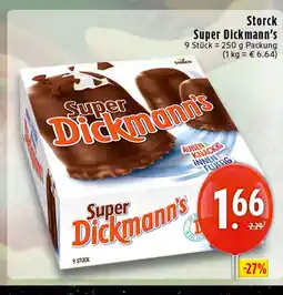 Edeka Storck super dickmann's Angebot