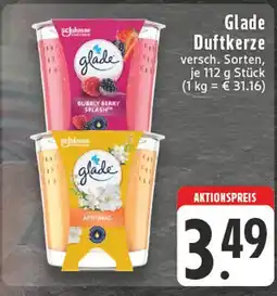 Edeka Glade duftkerze bubbly berry splash Angebot