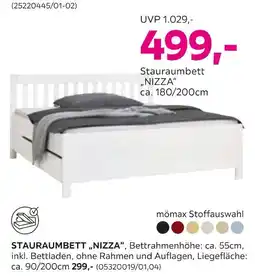 Mömax Staraumbett „nizza“ Angebot
