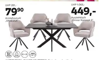 Mömax Ausziehtisch „dinner konzept 3“ Angebot