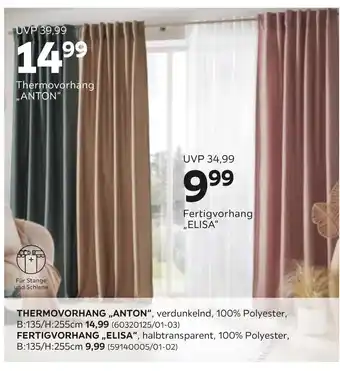 Mömax Thermovorhang 'anton' Angebot