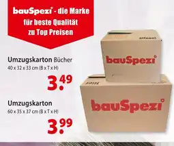 bauSpezi Bauspezi umzugskarton bücher Angebot