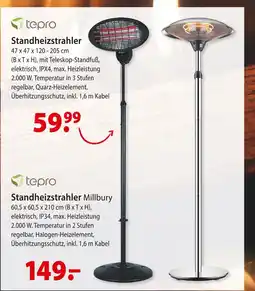 bauSpezi Tepro standheizstrahler Angebot