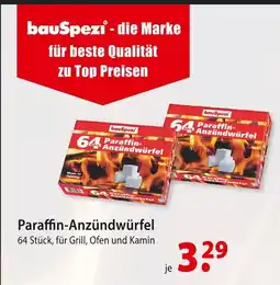 bauSpezi Bauspezi paraffin-anzündwürfel Angebot