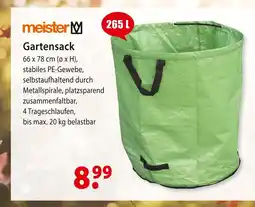 bauSpezi Meister gartensack Angebot