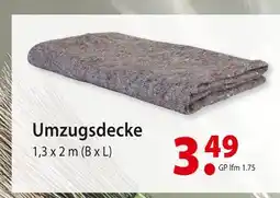 bauSpezi Umzugsdecke Angebot