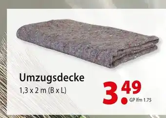 bauSpezi Umzugsdecke Angebot