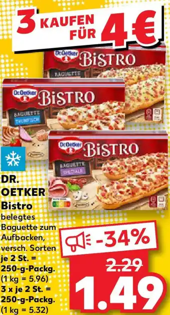 Kaufland DR. OETKER Bistro Angebot
