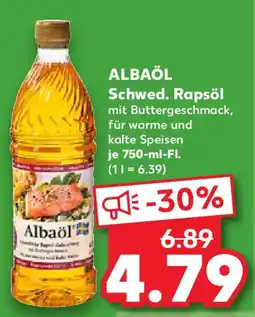 Kaufland ALBAÖL Schwed. Rapsöl Angebot