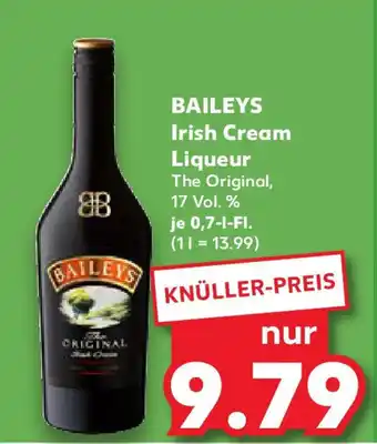 Kaufland BAILEYS Irish Cream Liqueur Angebot