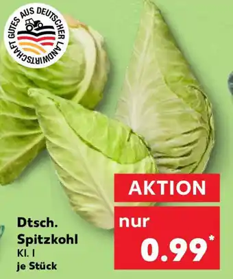 Kaufland Dtsch. Spitzkohl Angebot