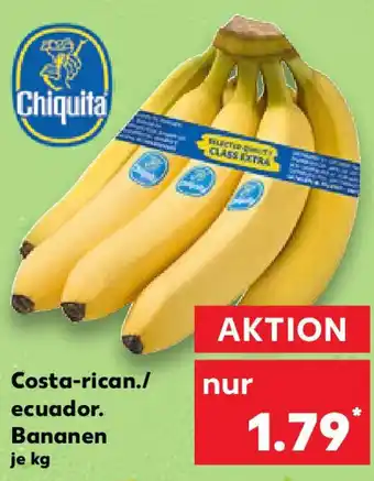 Kaufland Costa-rican./ ecuador. Bananen Angebot