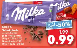 Kaufland MILKA Schokolade Angebot