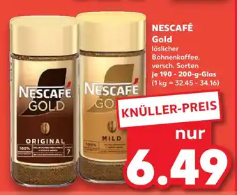 Kaufland NESCAFÉ Gold Angebot