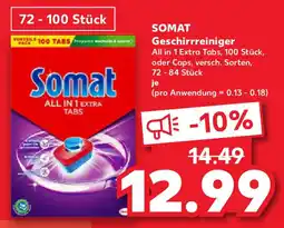 Kaufland SOMAT Geschirrreiniger Angebot