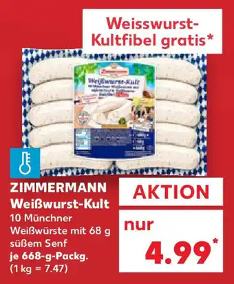 Kaufland ZIMMERMANN Weißwurst-Kult Angebot