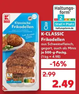 Kaufland K-CLASSIC Frikadellen Angebot