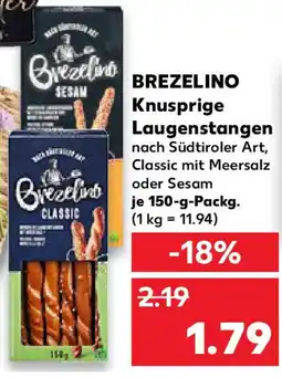 Kaufland BREZELINO Knusprige Laugenstangen Angebot