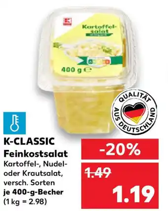 Kaufland K-CLASSIC Feinkostsalat Angebot
