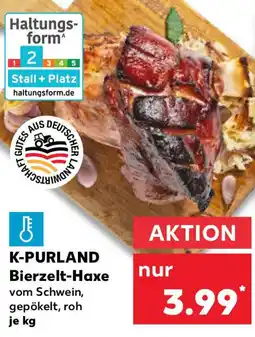 Kaufland K-PURLAND Bierzelt-Haxe Angebot