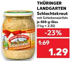 Kaufland THÜRINGER LANDGARTEN Schlachtekraut Angebot