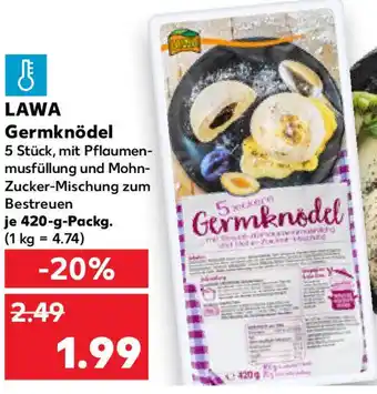Kaufland LAWA Germknödel Angebot