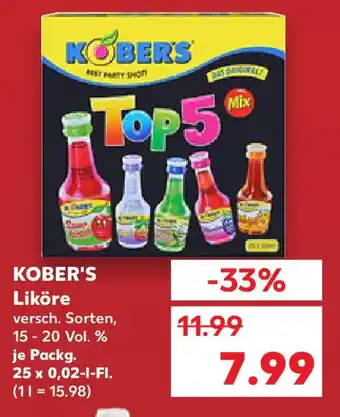Kaufland KOBER'S Liköre Angebot