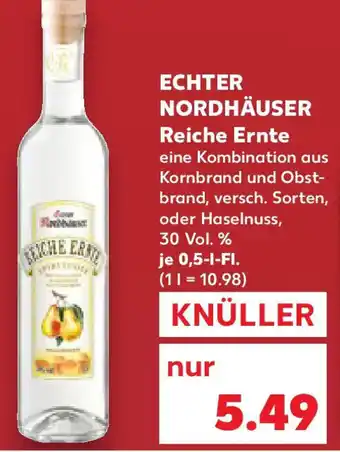 Kaufland ECHTER NORDHÄUSER Reiche Ernte Angebot