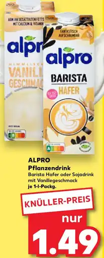 Kaufland ALPRO Pflanzendrink Angebot