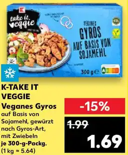 Kaufland K-TAKE IT VEGGIE Veganes Gyros Angebot