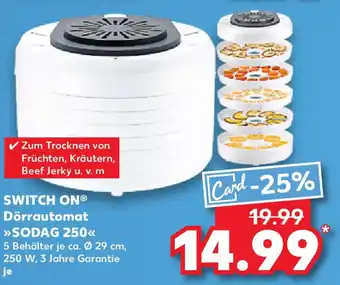 Kaufland SWITCH ON Dörrautomat SODAG 250 Angebot
