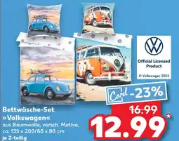 Kaufland Bettwäsche-Set Volkswagen Angebot