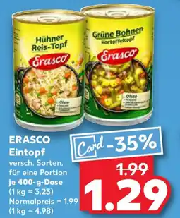 Kaufland ERASCO Eintopf Angebot