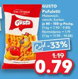 Kaufland GUSTO Pufuletti Angebot