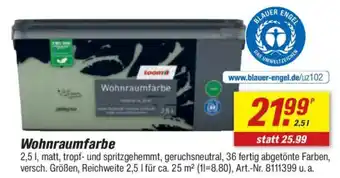 toom Baumarkt toom Wohnraumfarbe Angebot