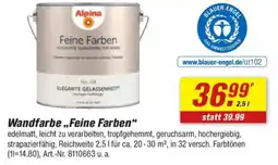 toom Baumarkt Alpina Wandfarbe ,,Feine Farben" Angebot