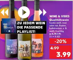 Kaufland WINE & VIBES Qualitätswein Angebot