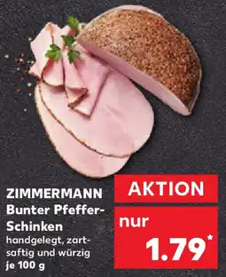 Kaufland ZIMMERMANN Bunter Pfeffer- Schinken Angebot