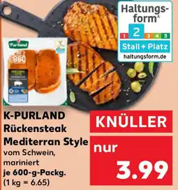 Kaufland K-PURLAND Rückensteak Mediterran Style Angebot