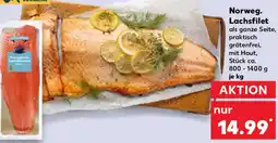 Kaufland Norweg. Lachsfilet Angebot