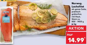 Kaufland Norweg. Lachsfilet Angebot