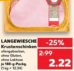 Kaufland LANGEWIESCHE Krustenschinken Angebot