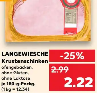 Kaufland LANGEWIESCHE Krustenschinken Angebot