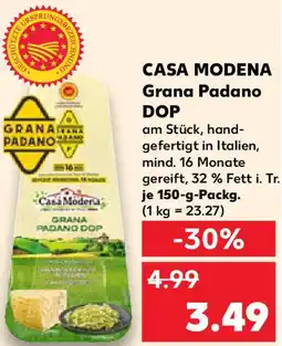 Kaufland CASA MODENA Grana Padano DOP Angebot