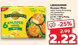 Kaufland LEERDAMMER Knusper-Minis Angebot