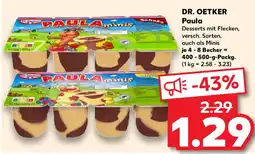 Kaufland DR. OETKER Paula Angebot